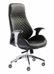 ⁦كرسي مدير  جلد مستورد عالي الجودة⁩ - الصورة ⁦4⁩