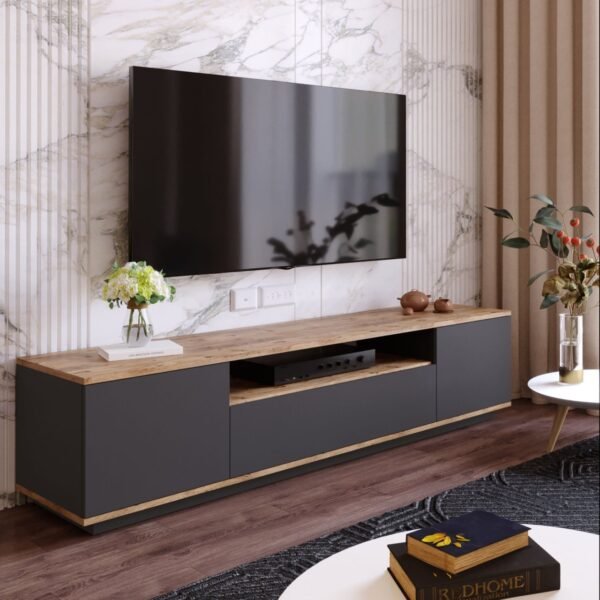 ⁦ترابيزة تليفزيون  خشب MDF اسباني عالي الجودة ⁩ - الصورة ⁦2⁩