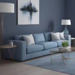 ⁦طقم انتريه خشب زان -اسفج سوفت عالي الكثافة و قماش كتان كويا⁩ - الصورة ⁦8⁩