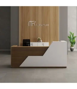 ⁦مكتب استقبال - Reception Counter - خشب MDF اسباني⁩ - الصورة ⁦3⁩