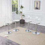 ⁦كرسي بار أكريليك شفاف - أناقة عصرية تمنح مطبخك اتساعاً ورقيّاً⁩ - الصورة ⁦2⁩