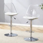 كرسي بار أكريليك شفاف - أناقة عصرية تمنح مطبخك اتساعاً ورقيّاً