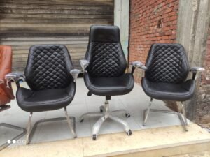 ⁦كرسي مدير  جلد مستورد عالي الجودة⁩ - الصورة ⁦6⁩