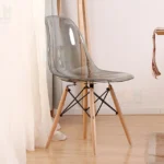 كرسي أكريليك شفاف  مستورد  بضمان ضد الكسر