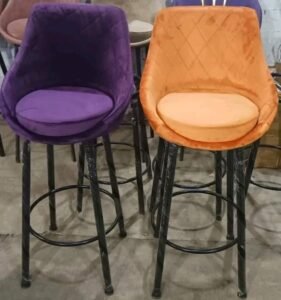 ⁦كرسي بار ثابت متعدد الالوان⁩ - الصورة ⁦7⁩