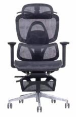 ⁦كرسي مكتب طبي شبك متحرك بالكامل – دعم كامل وراحة احترافية⁩ - الصورة ⁦2⁩