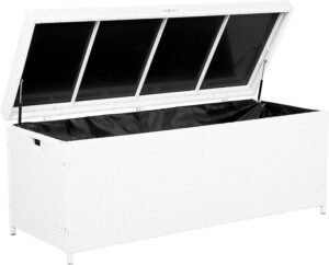 ⁦صندوق تخزين رتان للحديقة⁩ - الصورة ⁦2⁩