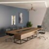 ⁦240×120 اسباني MDF ترابيزة اجتماعات خشب⁩ - الصورة ⁦4⁩