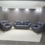 ⁦طقم انترية مكتبي جلد مستورد⁩ - الصورة ⁦2⁩