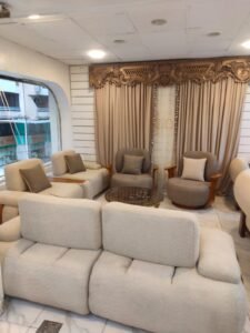 ⁦طقم انترية باندا و خشب زان احمر⁩ - الصورة ⁦3⁩