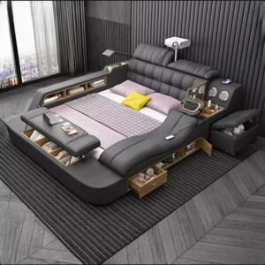 سرير اسمارت فائق الفخامة – استرخاء ذكي بلا حدود